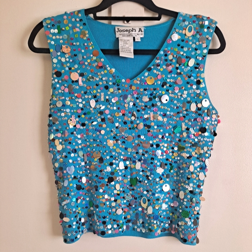 SOLD Sequins & Silk Barbie Dream Top